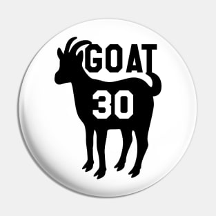 Steph Curry The GOAT Pin