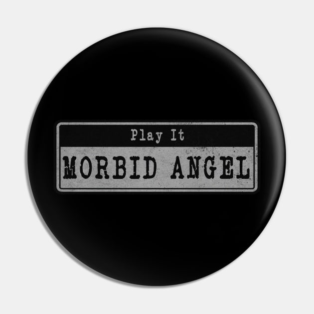 Morbid Angel // Vintage Fanart Pin by j.adevelyn