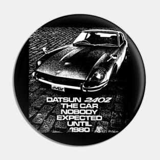 DATSUN 240Z - advert Pin