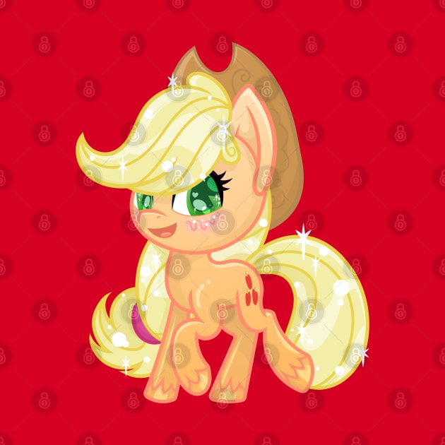 My Little Pony Applejack Pony Life (My Style) by SketchedCrow