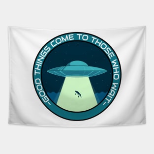Alien Abduction Tapestry
