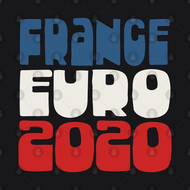 France Euro 2020 Soccer Gift Design by DankFutura