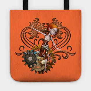 Cute little steampunk fairy Tote