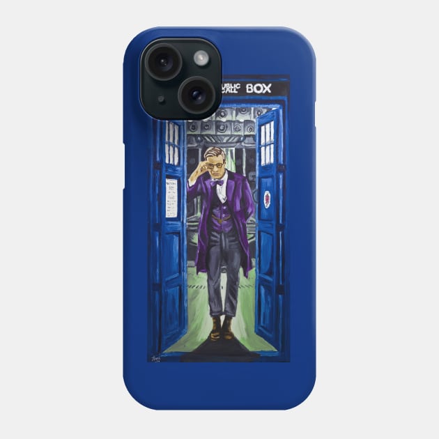 Mad Man in a Box Phone Case by jephwho