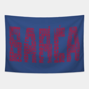 Barcelona 2018 - 2019 football Tapestry