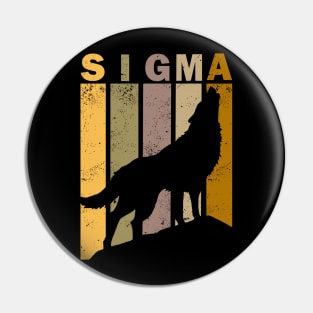 Sigma Wolf Pin