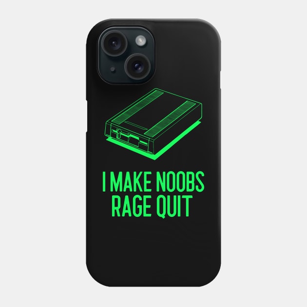 I make noobs rage quit Phone Case by Art Designs