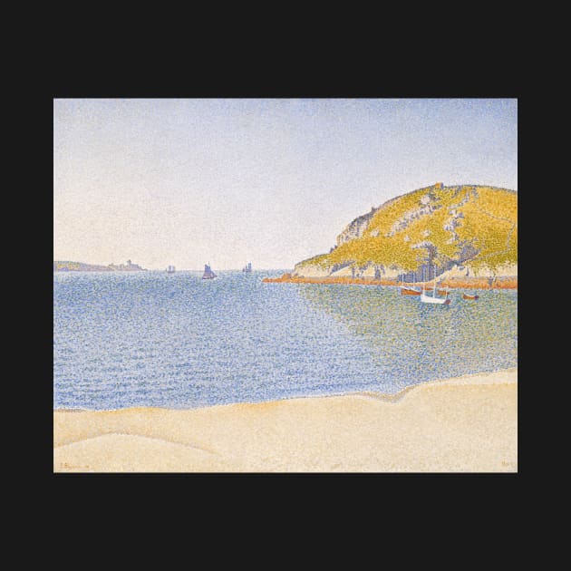 Port of Saint-Cast by Paul Signac by Classic Art Stall