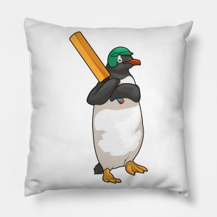 Penguin Cricket Cricket bat Pillow