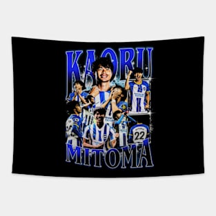 Kaoru Mitoma Retro Bootleg Tapestry