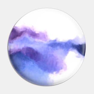 Purple Sky, White Light - abstract Pin