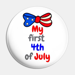 My first 4th of July cute baby independence day Pin