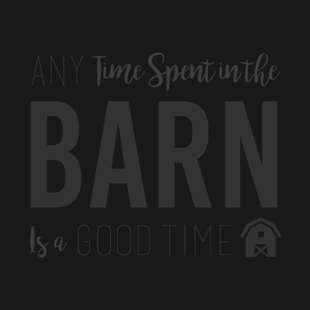 Disover Fun Good Barn House Time Gift - Barn - T-Shirt