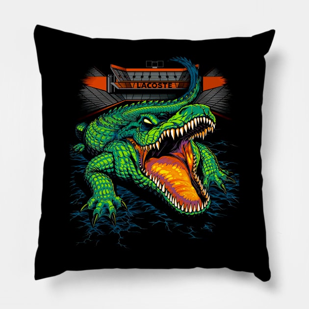 crocodile Pillow by tdK