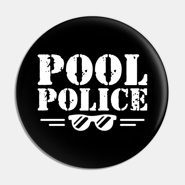 Pool Police w Pin by KC Happy Shop