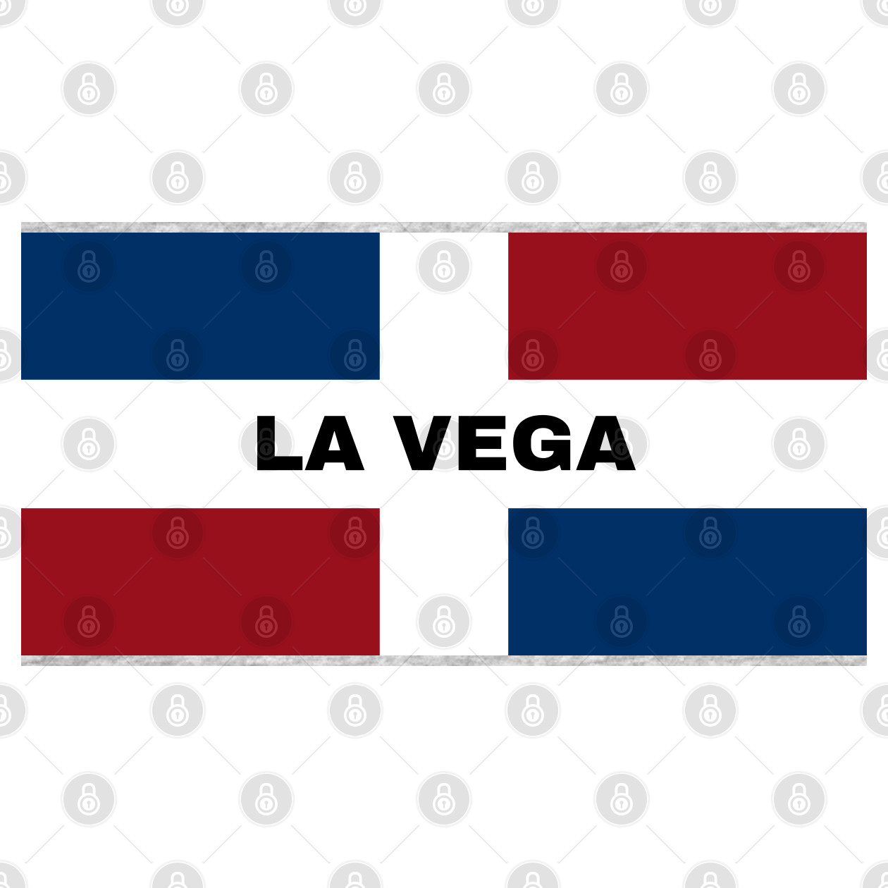 La Vega City in Dominican Republic Flag - Dominican Flag - T-Shirt ...