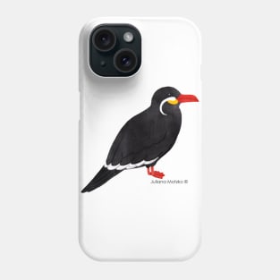 Inca Tern Bird Realistic Illustration Phone Case