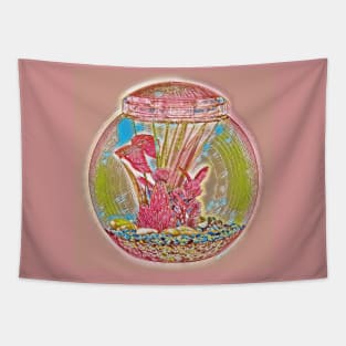 fish bowl Tapestry