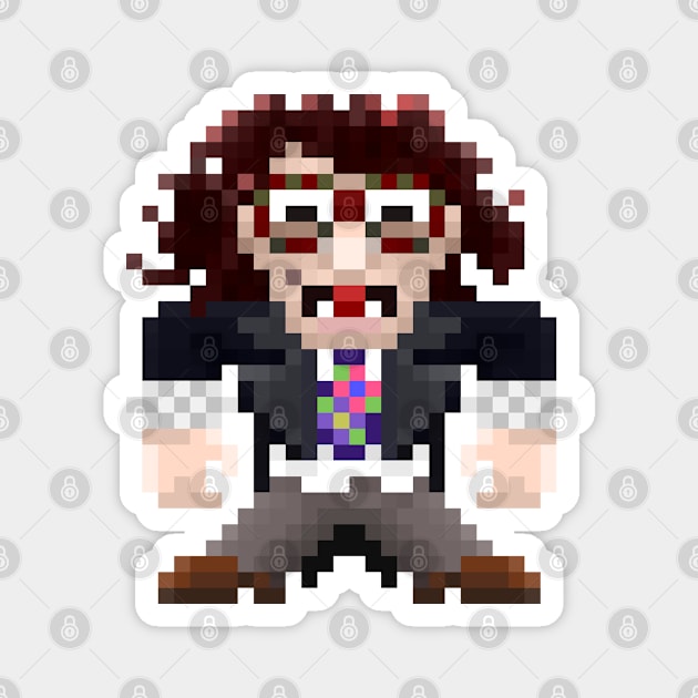 16-Bits Mr Hyde Magnet by badpun