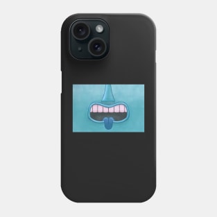 Aqua Tiki Tongue Mask! Phone Case