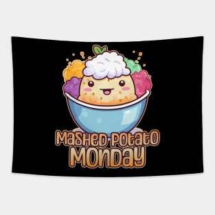 Mashed Potato Monday Foodie Design Tapestry