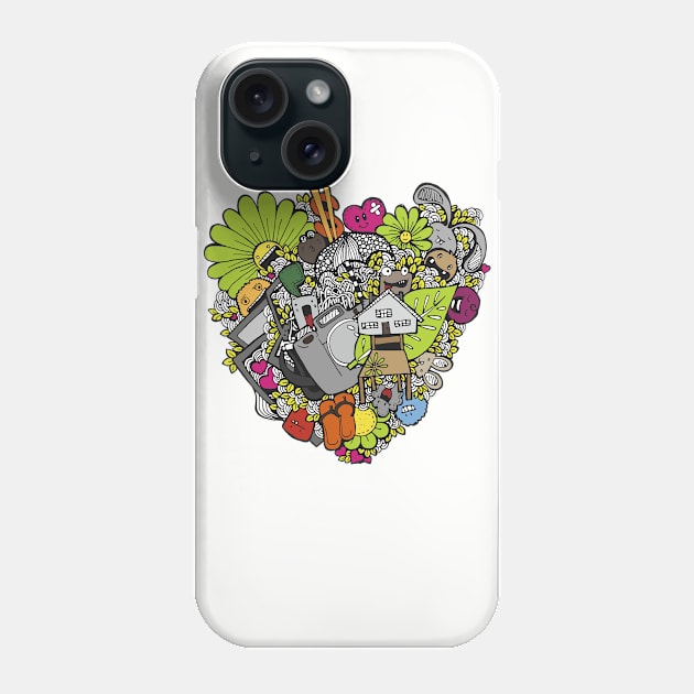 DOODLE COLLECTION Phone Case by zulnan