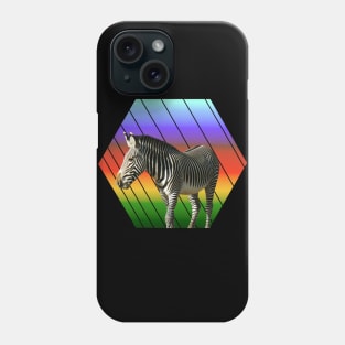 Zebra - Hexagram - Kenya / Africa Phone Case