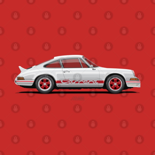 911 Carrera RS (901) White & Red by ARVwerks