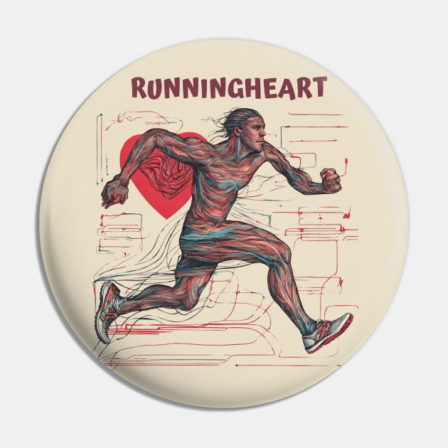 runningheart Pin by dodolanlaku