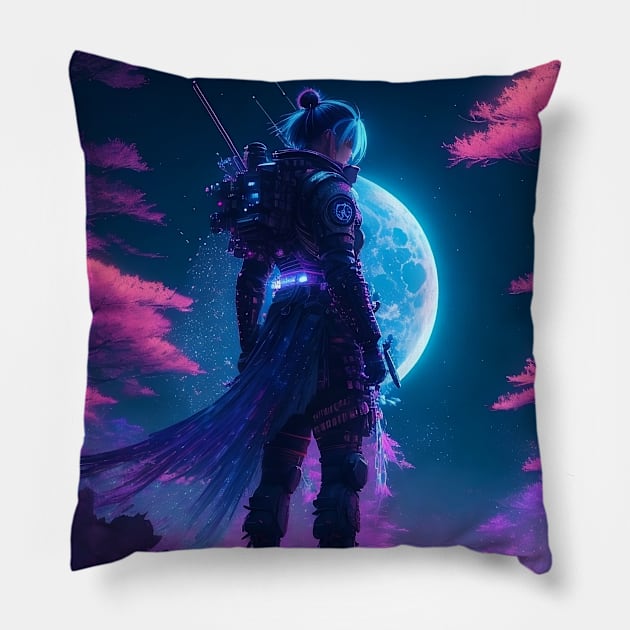 The Samurai Pillow by Fanbros_art