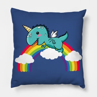 Unicornasaurus Pillow