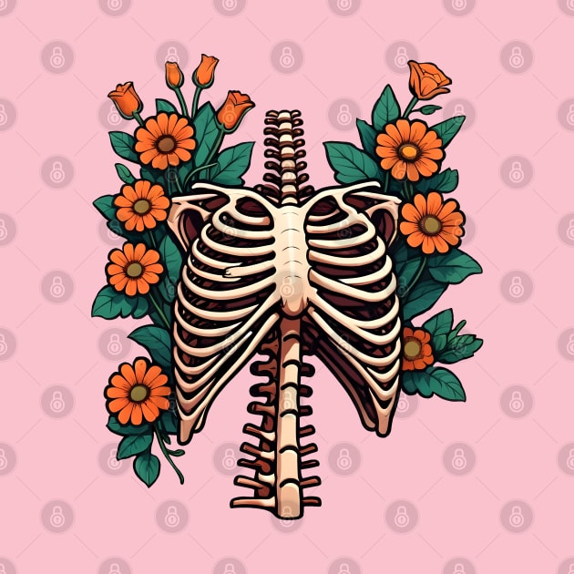 Rib Cage in Art by Orange-C