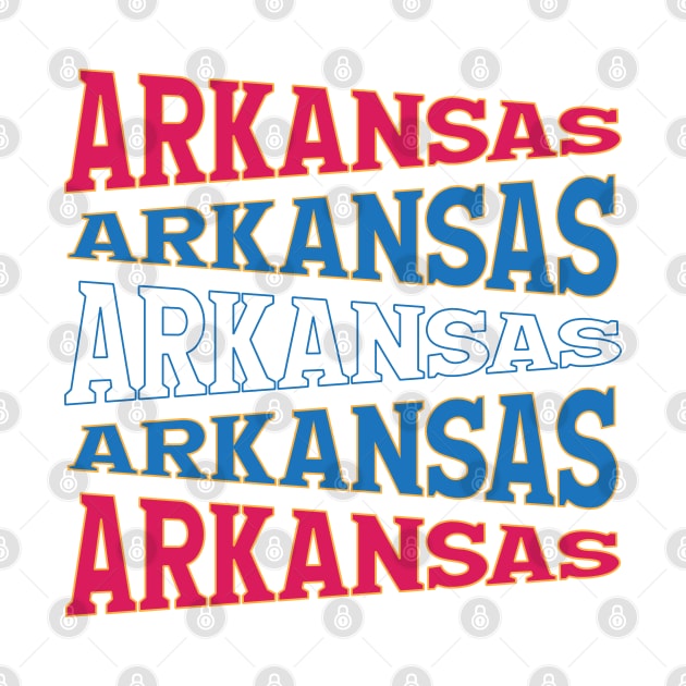 TEXT ART USA ARKANSAS by LAVA-ROMA-NOVA