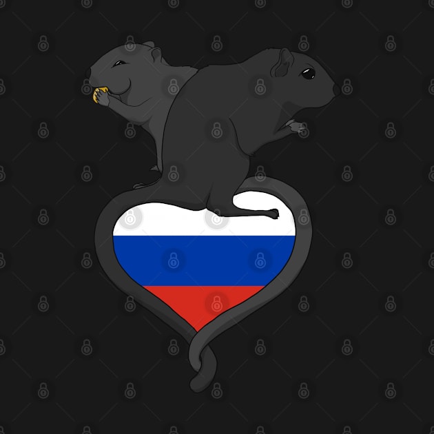 Gerbil Russia (dark) by RampArt