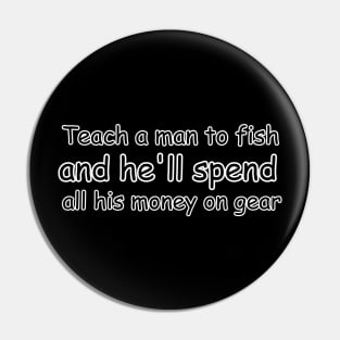 funny fishing lover saying Pin