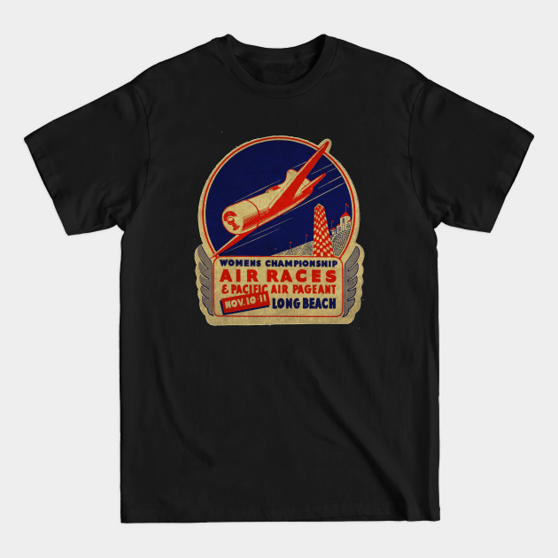 Discover Air Races - Airplane - T-Shirt