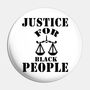 justice for black people Pin