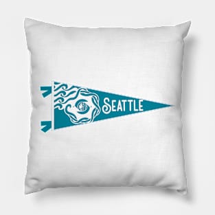 Seattle Flag Pennant Pillow