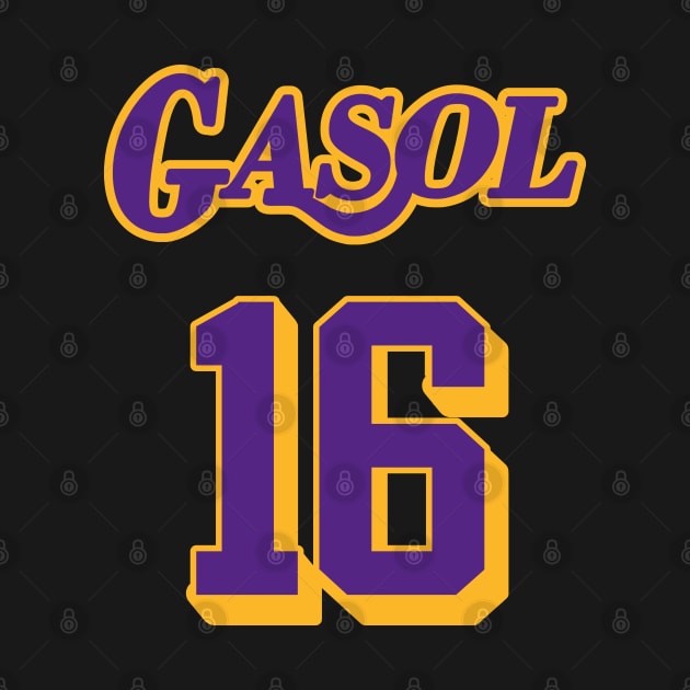 Pau Gasol Retired Jersey Tribute by darklordpug