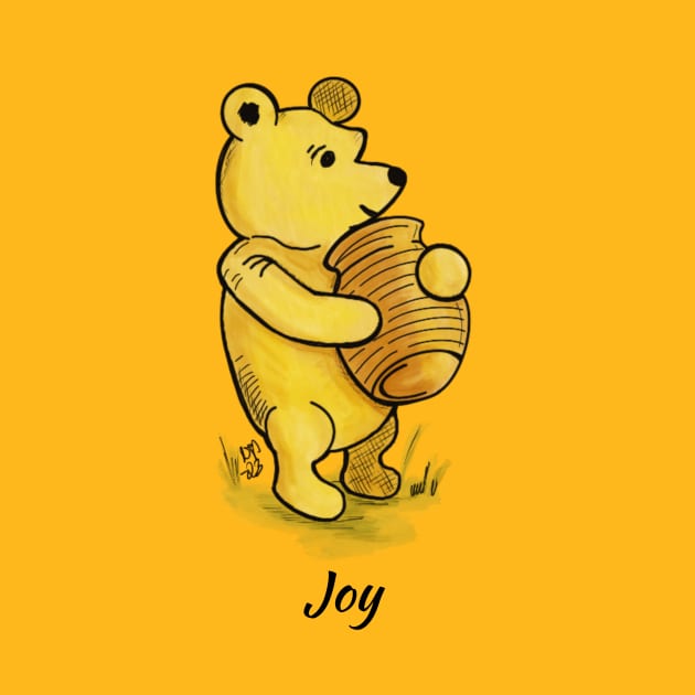 Joy - Winnie the Pooh by Alt World Studios