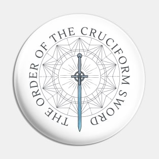 The Order of the Cruciform Sword logo OCS - warrior nun - ava silva and sister Beatrice, avatrice, netflix Pin