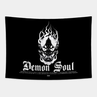 DEMON SOUL BLACK Tapestry