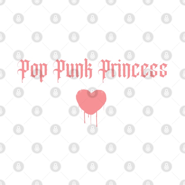 Pop Punk Princess Heart by RoserinArt