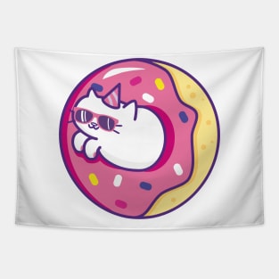 Donut Cat Tapestry