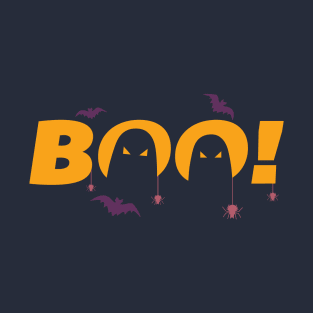 boo Halloween ghost phantom T-Shirt