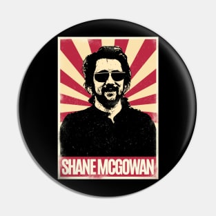 Retro Vintage Shane McGowan 80s Pin