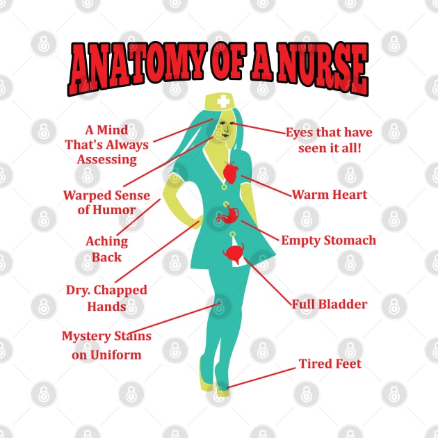 Anatomy of a Nurse by Merchweaver