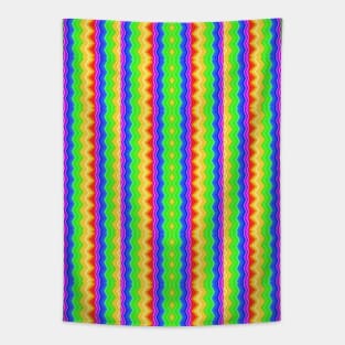 Psychedelic Stripes Tapestry