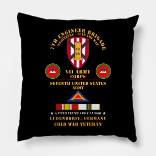 7th Eng Bde, VII Corps, 7th Army, Ludendorff, Germany w COLD SVC X 300 Pillow