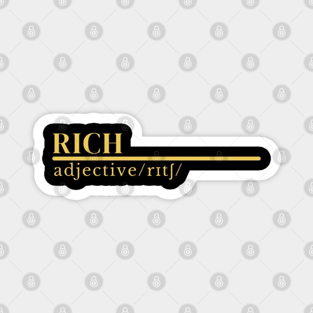 Word Rich Magnet by Ralen11_